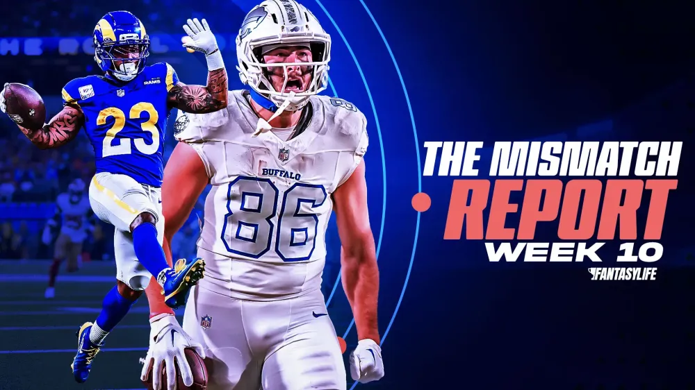 Week 10 Fantasy Football Mismatch Report: Kyren Williams and Jared Goff Face Big Advantages