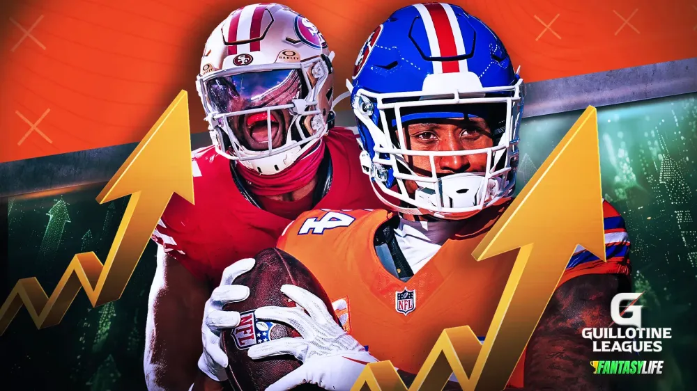 Wide Receivers To Upgrade In Guillotine Leagues: Courtland Sutton And More