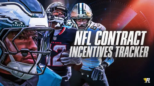 2025 NFL Contract Incentives: Sam Darnold, Rico Dowdle and More Incentives To Track