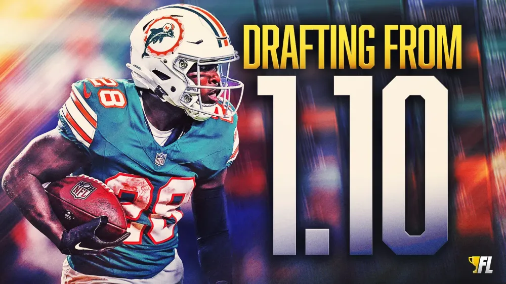 1.10 Draft Strategy For Fantasy Football 2025: De'Von Achane Is The Key Pick